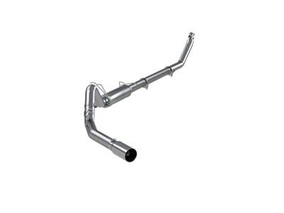 MBRP 4-Inch Armor Pro Turbo-Back Single Exhaust System with Polished Tip; Side Exit (Late 98-02 5.9L I6 RAM 2500 w/o Catalytic Converter)