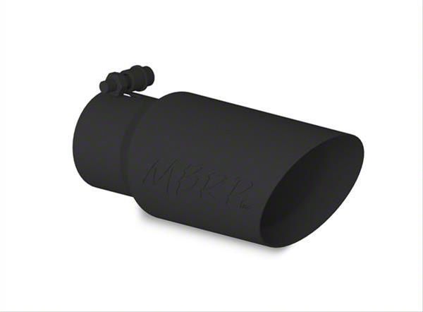 Mbrp Ram Inch Dual Wall Angled Exhaust Tip Black T Blk Fits Inch Tailpipe Free