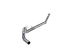 MBRP 5-Inch Armor Lite Turbo-Back Muffler Delete Single Exhaust System; Side Exit (Late 98-02 5.9L I6 RAM 2500 w/o Catalytic Converter)