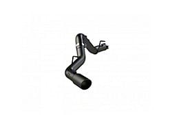 MBRP Armor BLK Single Exhaust System; Side Exit (20-24 6.6L Duramax Sierra 2500 HD)