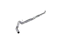 MBRP 5-Inch Armor Lite Single Exhaust System; Side Exit (01-04 6.6L Duramax Sierra 2500 HD w/ Catalytic Converter)