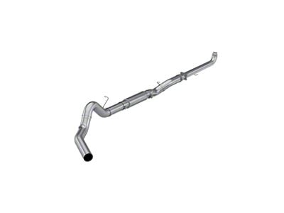 MBRP 5-Inch Armor Lite Single Exhaust System; Side Exit (01-04 6.6L Duramax Sierra 2500 HD w/ Catalytic Converter)