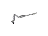 MBRP Armor Lite Single Exhaust System with Polished Tip; Side Exit (19-25 5.3L Silverado 1500)