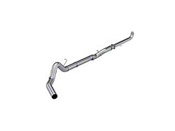 MBRP 5-Inch Armor Lite Muffler Delete Single Exhaust System; Side Exit (01-04 6.6L Duramax Silverado 2500 HD w/ Catalytic Converter)