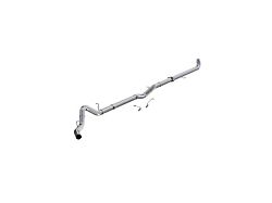 MBRP Armor Lite Downpipe-Back Muffler Delete Single Exhaust System; Side Exit (01-04 6.6L Duramax Silverado 2500 HD w/ Catalytic Converter)