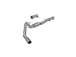 MBRP Armor Lite Single Exhaust System with Polished Tip; Side Exit (01-05 6.6L Duramax Silverado 2500 HD)