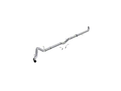 MBRP Armor Plus Downpipe-Back Muffler Delete Single Exhaust System; Side Exit (01-04 6.6L Duramax Silverado 2500 HD w/ Catalytic Converter)