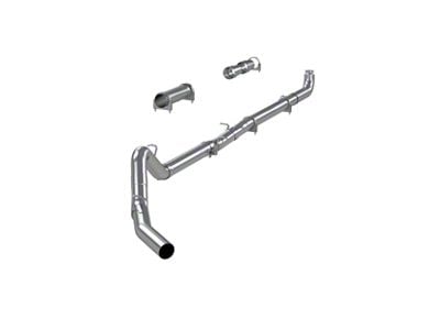 MBRP Armor Lite Muffler Delete Single Exhaust System; Side Exit (01-06 6.6L Duramax Silverado 3500 HD)