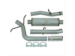 MBRP Armor Lite Single Exhaust System with Polished Tip; Side Exit (09-14 5.3L Tahoe)