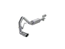 MBRP Armor Pro Single Exhaust System with Polished Tip; Side Exit (15-20 Tahoe)