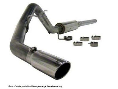 MBRP Armor Plus Single Exhaust System with Polished Tip; Side Exit (09-10 5.4L F-150, Excluding Raptor)