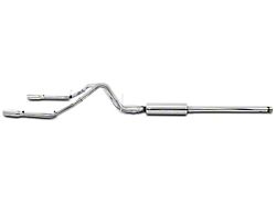 MBRP Armor Plus Dual Exhaust System with Polished Tips; Rear Exit (14-18 5.3L Sierra 1500)