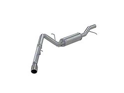 MBRP Armor Plus Single Exhaust System with Polished Tip; Side Exit (09-14 5.3L Yukon)