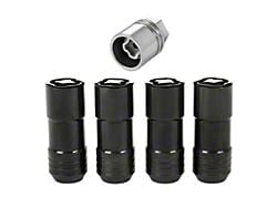 McGard Black Cone Seat Wheel Lock Set; M14x2.0; Set of 4 (00-14 F-150)