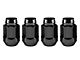 McGard Black Bulge Cone Seat Style Lug Nut Kit; 14mm x 1.5; Set of 4 (12-24 RAM 2500)