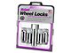 McGard Chrome Tuner Style Wheel Lock Set; 14mm x 1.5 (12-24 RAM 3500)