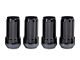 McGard Black Spline Drive Lug Nut Kit; 14mm x 1.5; Set of 4 (07-24 Sierra 3500 HD)