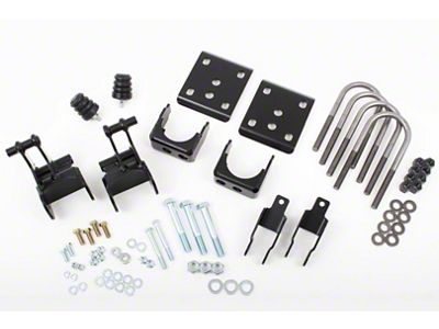 McGaughys Suspension Lowering Kit; 4-Inch Rear (09-14 2WD F-150)