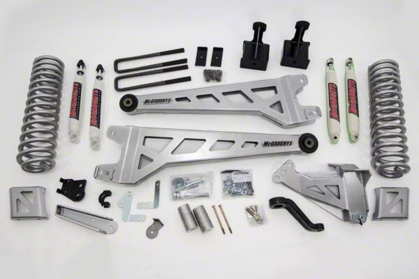 Mcgaughys Suspension F 250 Super Duty 6 Inch Premium Suspension Lift Kit With Shocks 57291 17 3388