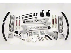 McGaughys Suspension 8-Inch Premium Radius Arm Suspension Lift Kit with Shocks (17-22 4WD F-250 Super Duty w/ Flange Style Rear Driveline)