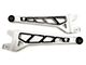 McGaughys Suspension Billet Face Plates for Radius Arms; Black (05-22 4WD F-250 Super Duty)