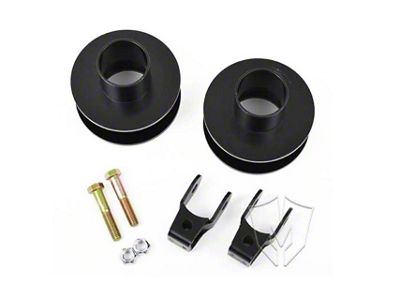 McGaughys Suspension 2.25-Inch Front Leveling Kit with Shock Extenders (05-22 4WD F-350 Super Duty)