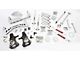 McGaughys Suspension 7 to 9-Inch Premium Suspension Lift Kit with Shocks; Silver (07-13 2WD Sierra 1500)