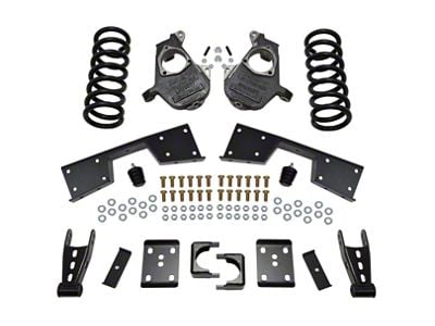 McGaughys Suspension Lowering Kit for 16+ Inch Wheels; 5-Inch Front / 7-Inch Rear (99-00 2WD Sierra 1500 Regular Cab)