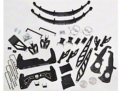 McGaughys Suspension 10 to 12-Inch Premium Suspension Lift Kit with Shocks; Black (11-19 Sierra 2500 HD)