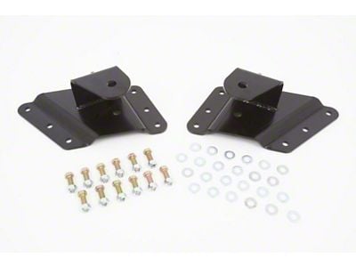 McGaughys Suspension 3-Inch Drop Hangers (02-10 Sierra 2500 HD w/ 8-Hole Hangers)