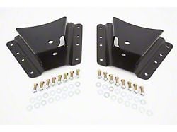 McGaughys Suspension 3-Inch Drop Hangers (02-10 Sierra 3500 HD w/ 10-Hole Hangers)