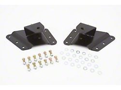 McGaughys Suspension 3-Inch Drop Hangers (02-10 Sierra 3500 HD w/ 8-Hole Hangers)