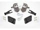 McGaughys Suspension Lowering Kit; 3 to 4-Inch Front / 3 to 5-Inch Rear (02-10 2WD Sierra 3500 HD w/ 8-Hole Hangers)