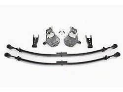 McGaughys Suspension Lowering Kit for 17+ Inch Wheels; 2-Inch Front / 4-Inch Rear (99-06 Silverado 1500)