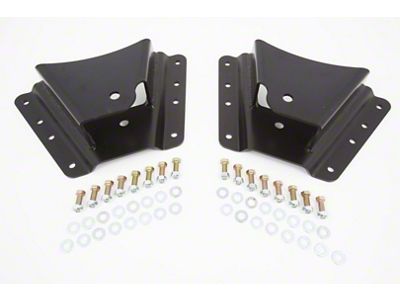 McGaughys Suspension 3-Inch Drop Hangers (02-10 Silverado 3500 HD w/ 10-Hole Hangers)