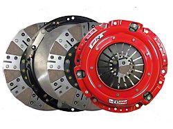 McLeod RST Twin Disc 800HP Organic Clutch Kit with Aluminum Flywheel; 10-Spline (99-06 4.8L, 5.3L Sierra 1500)