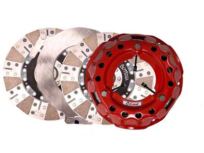 McLeod SFT 2000 Ceramic Clutch Kit with Aluminum Flywheel; 26-Spline (01-06 6.0L Sierra 2500 HD)