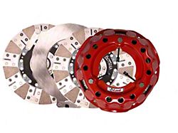 McLeod SFT 2000 Ceramic Clutch Kit with Steel Flywheel; 26-Spline (01-06 6.0L Sierra 2500 HD)