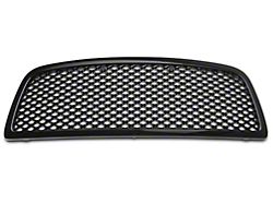 Mesh Upper Replacement Grille; Black (09-12 RAM 1500)