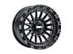 Metal FX Offroad Rogue Satin Black 6-Lug Wheel; 17x8.5; 0mm Offset (07-13 Sierra 1500)