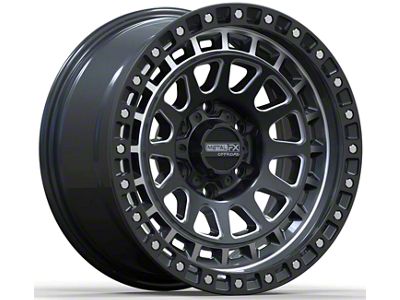 Metal FX Offroad Outlaw Satin Black 6-Lug Wheel; 17x8.5; 0mm Offset (07-14 Tahoe)