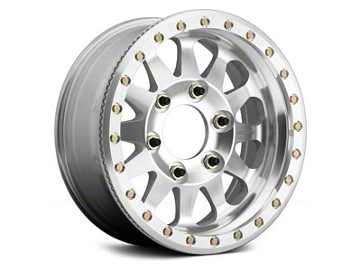 Method Race Wheels MR101 Beadlock Raw Machined 6-Lug Wheel; 17x9; -12mm Offset (04-08 F-150)