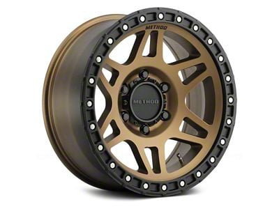 Method Race Wheels MR312 Bronze with Matte Black Lip 6-Lug Wheel; 17x8.5; 0mm Offset (04-08 F-150)