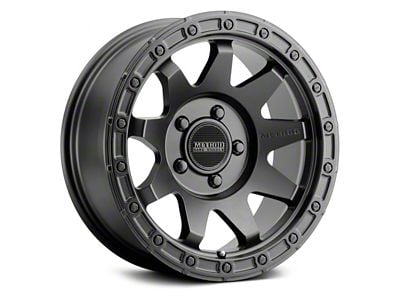 Method Race Wheels MR317 Matte Black 6-Lug Wheel; 17x8.5; 0mm Offset (04-08 F-150)