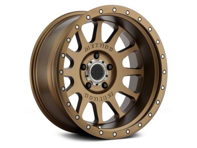 Method Race Wheels MR605 NV Bronze 6-Lug Wheel; 20x10; -24mm Offset (07-13 Sierra 1500)