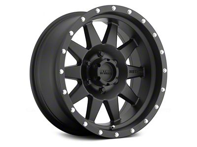 Method Race Wheels MR301 The Standard Matte Black 8-Lug Wheel; 18x9; 18mm Offset (11-14 Sierra 3500 HD SRW)