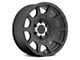 Method Race Wheels MR308 Roost Matte Black 6-Lug Wheel; 17x8.5; 0mm Offset (07-13 Silverado 1500)