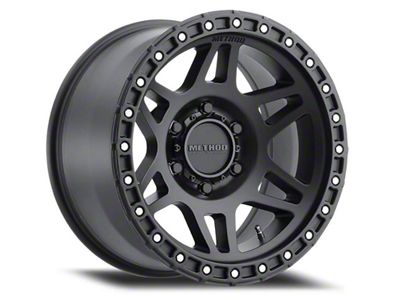 Method Race Wheels MR312 Matte Black with Gloss Black Lip 8-Lug Wheel; 17x8.5; 0mm Offset (11-16 F-250 Super Duty)