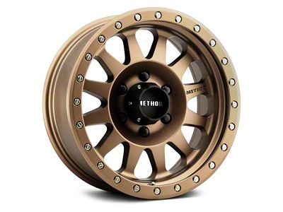 Method Race Wheels MR304 Double Standard Bronze 8-Lug Wheel; 17x8.5; 0mm Offset (11-16 F-350 Super Duty SRW)