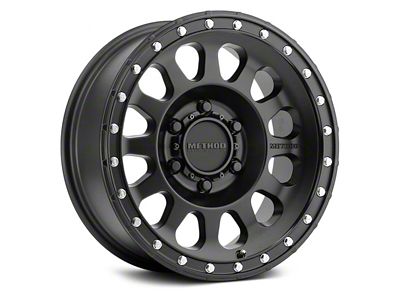 Method Race Wheels MR315 Matte Black 8-Lug Wheel; 17x9; -12mm Offset (11-16 F-350 Super Duty SRW)